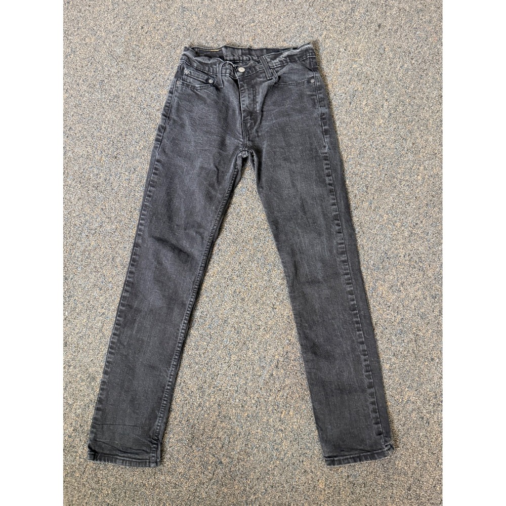 Levi's Men's 511 Black Denim Dark Wash Jeans Straight Leg 30X32